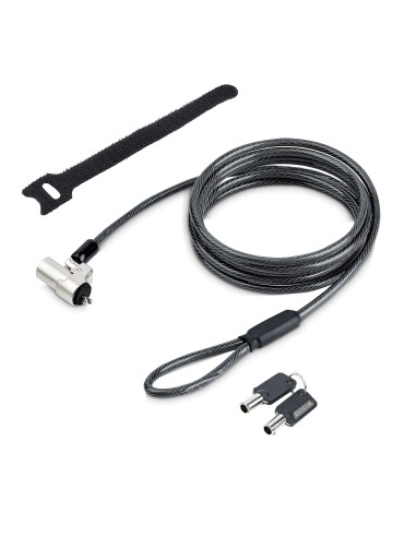 NBLWK-LAPTOP-LOCK cable antirrobo Negro, Plata 2 m