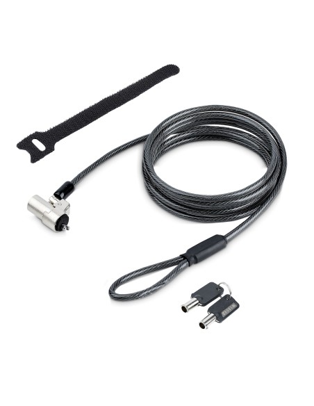 NBLWK-LAPTOP-LOCK cable antirrobo Negro, Plata 2 m