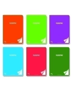 LIBRETA PACSA FLEXIPAC A5+ 48h LISO (6) - Pack de 6 unidades