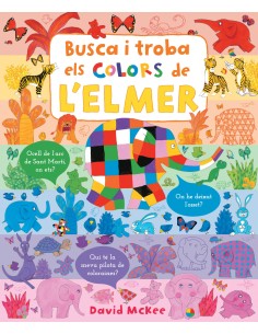 Busca i troba els colors de l Elmer Elmer Pequenas manitas
