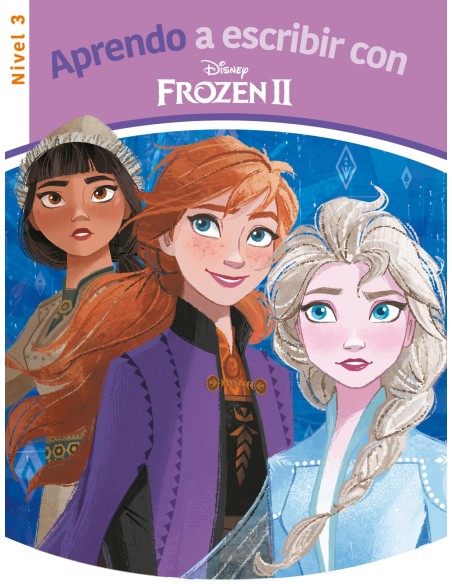 APRENDO A ESCRIBIR CON FROZEN 2 NIVEL 3