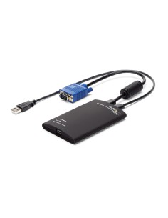 Adaptador Crash Cart USB KVM para Ordenador Portátil