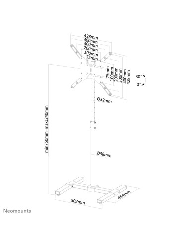 Soporte de suelo para TV