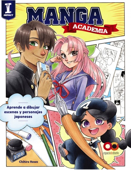 Academia manga Aprende a dibujar escenas y personajes japoneses