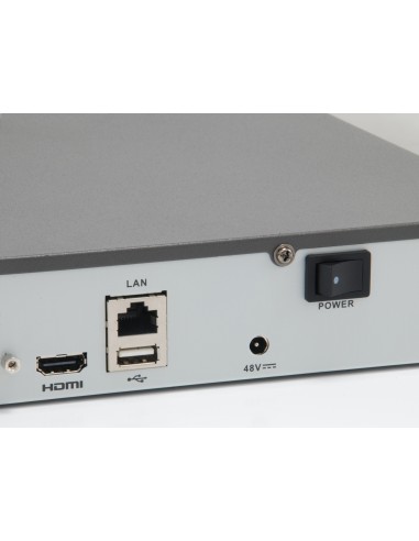 NVR-0504 Grabadore de vídeo en red (NVR) Negro