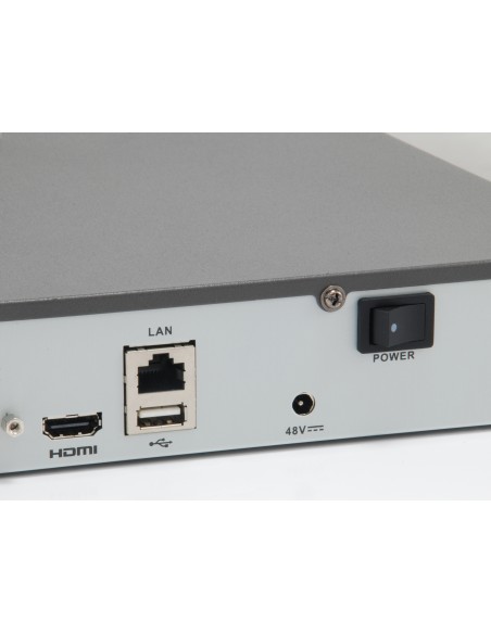 NVR-0504 Grabadore de vídeo en red (NVR) Negro