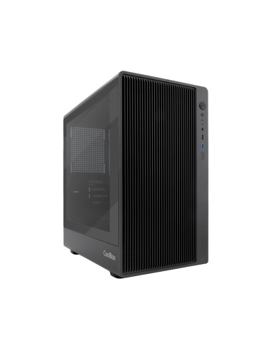 GAMING CAJA MATX GM350 DARKFACE USB-C 3.2 GEN1 CRISTAL AHUMADO