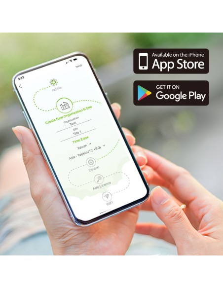 NWA55AXE 1775 Mbit/s Blanco Energía sobre Ethernet (PoE)