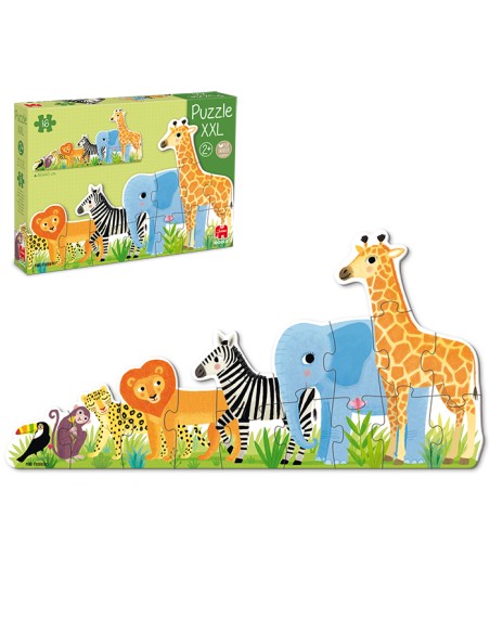  Puzzle XXL decreciente selva Mar Ferrero 16 piezas 