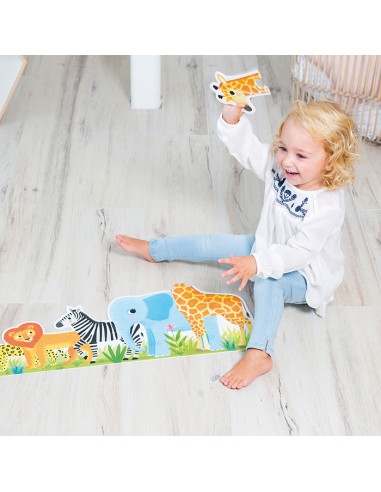  Puzzle XXL decreciente selva Mar Ferrero 16 piezas 