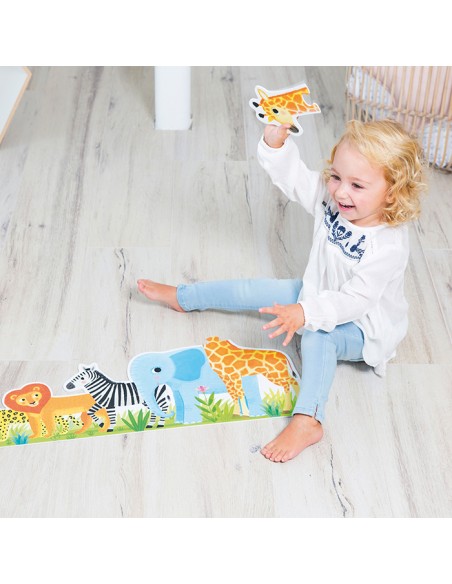  Puzzle XXL decreciente selva Mar Ferrero 16 piezas 