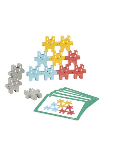  Juego de apilar conejito 