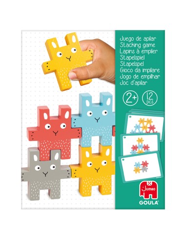  Juego de apilar conejito 