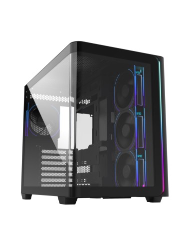 M580-BP Plus Carcasa Midi Tower mITX, mATX Negro ARGB