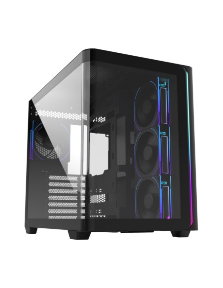 M580-BP Plus Carcasa Midi Tower mITX, mATX Negro ARGB