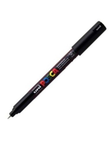 MARCADOR UNI POSCA PC1MR COLOR NEGRO PUNTA 07MM