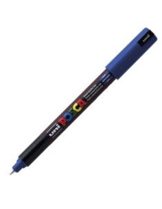 MARCADOR UNI POSCA PC1MR COLOR AZUL PUNTA 07MM