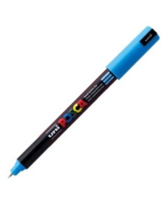 MARCADOR UNI POSCA PC1MR COLOR AZUL CLARO PUNTA 07MM