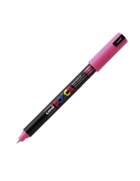 MARCADOR UNI POSCA PC1MR COLOR ROSA PUNTA 07MM