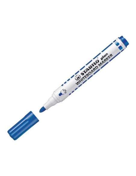 MARC. PIZARRA BLANCA STABILO PLAN AZUL 64141