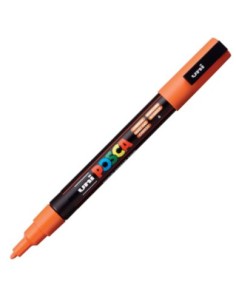 MARCADOR UNI POSCA PC3M COLOR NARANJA PUNTA 09 13MM
