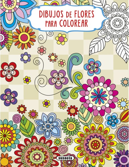 Dibujos de flores para colorear 1