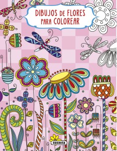 Dibujos de flores para colorear 2