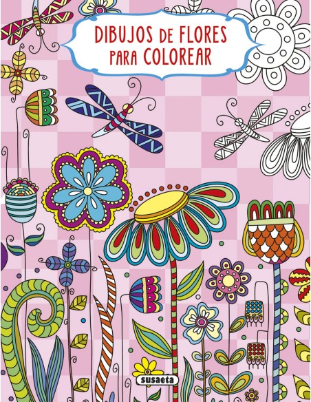 Dibujos de flores para colorear 2