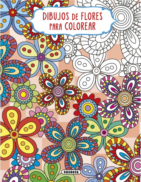 Dibujos de flores para colorear 3