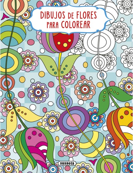 Dibujos de flores para colorear 4