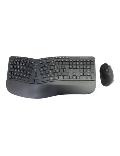 ORAZIO02ES teclado Ratón incluido RF inalámbrico QWERTY Español Negro