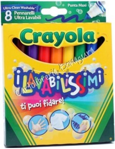 ESTUCHE 8 ROTULADORES ULTRALAVABLES MAXI PUNTA