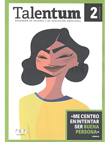 Talentum Programa de valores y de educacion emocional 2 Secundaria