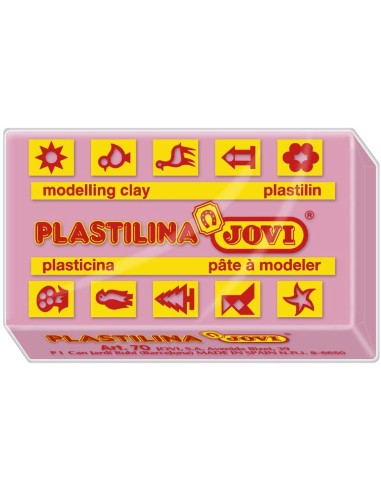 PASTILLAS PLASTILINA 50 G - ROSA JOVI - 1 pieza(s) - 7007