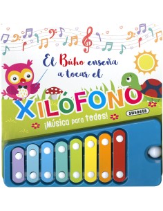 El buho ensena a tocar el xilofono