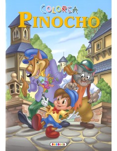 Colorea Pinocho