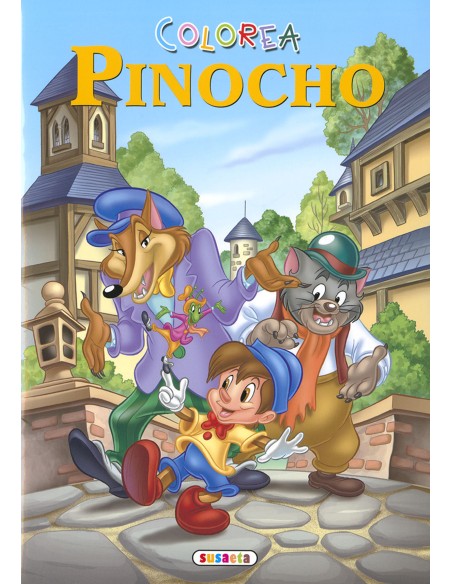 Colorea Pinocho
