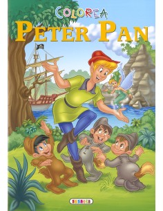 Colorea Peter Pan