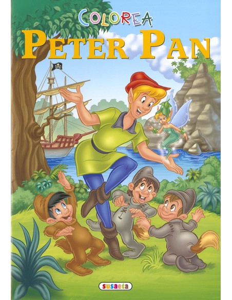 Colorea Peter Pan