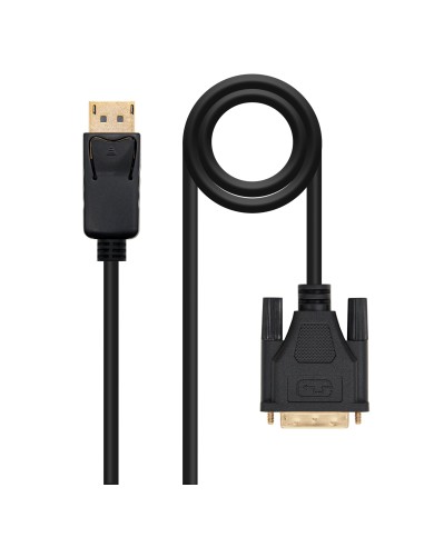 Cable Conversor DisplayPort a DVI, DP/M - DVI/M, Negro, 1 m