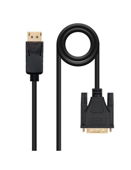 Cable Conversor DisplayPort a DVI, DP/M - DVI/M, Negro, 1 m