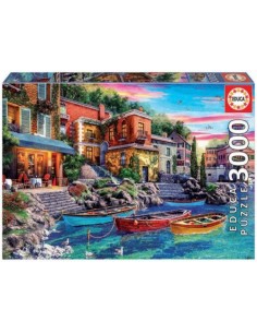 PUZZLE PUESTA DE SOL EN COMO 3000 PIEZAS