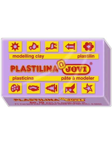 PASTILLAS PLASTILINA 50 G - LILA JOVI - 1 pieza(s) - 7014