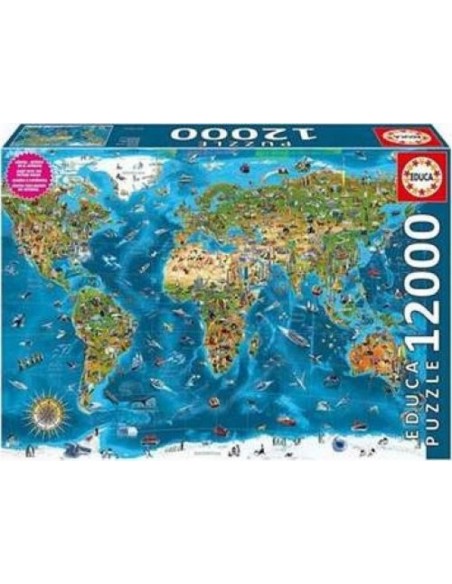 PUZZLE MARAVILLAS DEL MUNDO 12000 PIEZAS