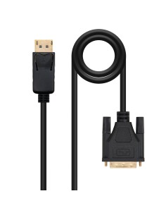 Cable conversor DISPLAYPORT a DVI, DP/M - DVI/M, Negro, 2.0 M