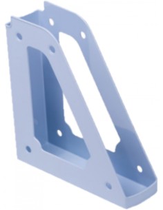 C 10 REVISTERO PLASTICO AZUL PASTEL