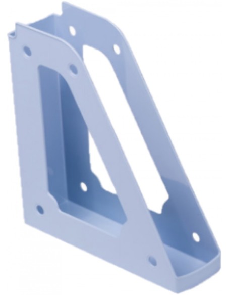 C 10 REVISTERO PLASTICO AZUL PASTEL