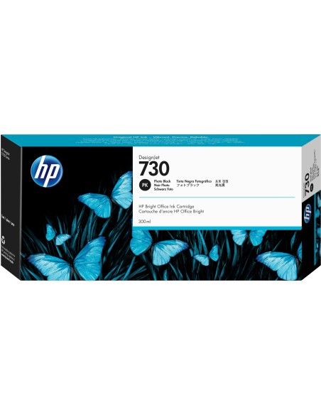 Cartucho de tinta DesignJet 730 negro fotográfico de 300 ml