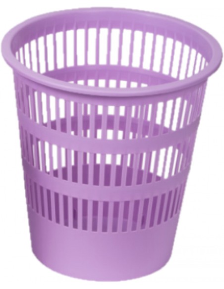 PAPELERA VIOLETA PASTEL