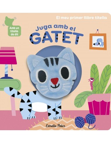 Juga amb el gatet Llibre titella